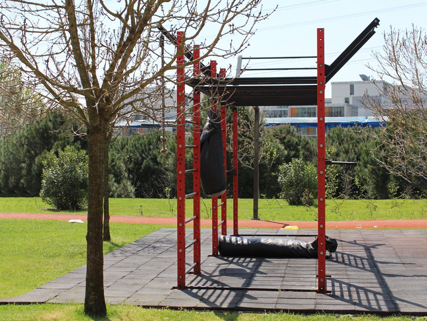Açık hava crossfit alanı